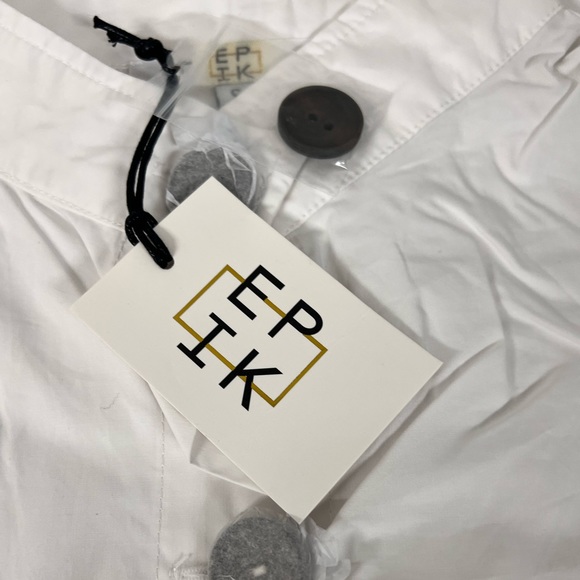 NWT - EPIK Women's Parachute Material Shirt Dress - Size Small - Picture 8 of 12